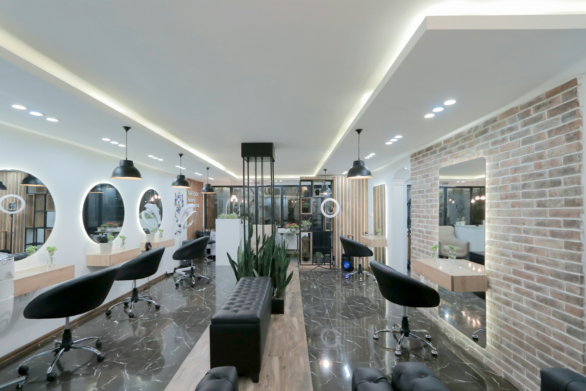 Salon de coiffure moderne